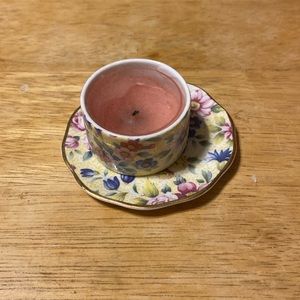 Golden Crown E & R England cup and plate mini